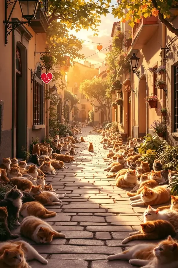 巷子里的猫 电影海报 - 牛牛影视