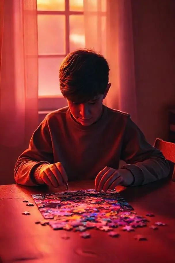 拼图少年 电影海报 - 牛牛影视